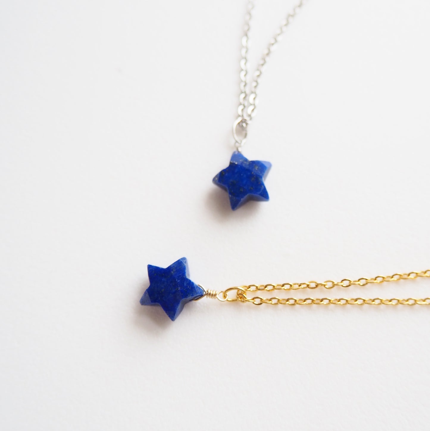 ラピスラズリ 星ペンダント/天然石アクセサリー