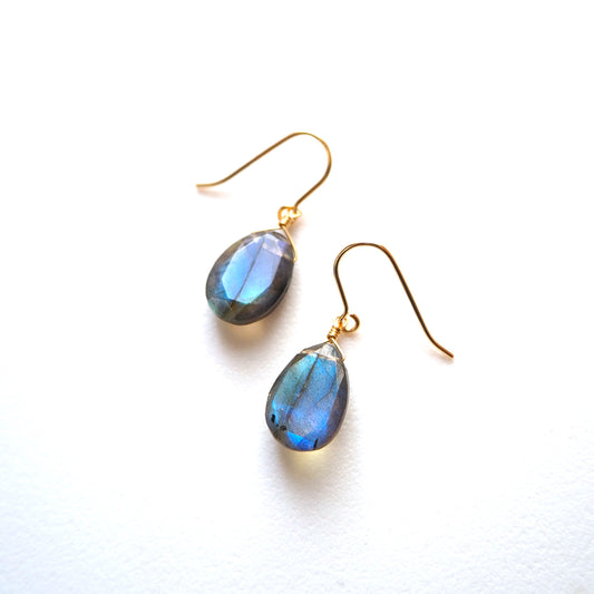 オーロラナイト 耳飾り/天然石アクセサリー