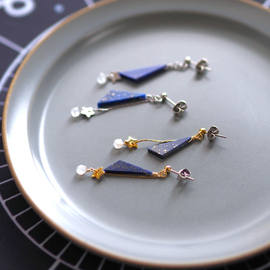 夏の大三角の耳飾り