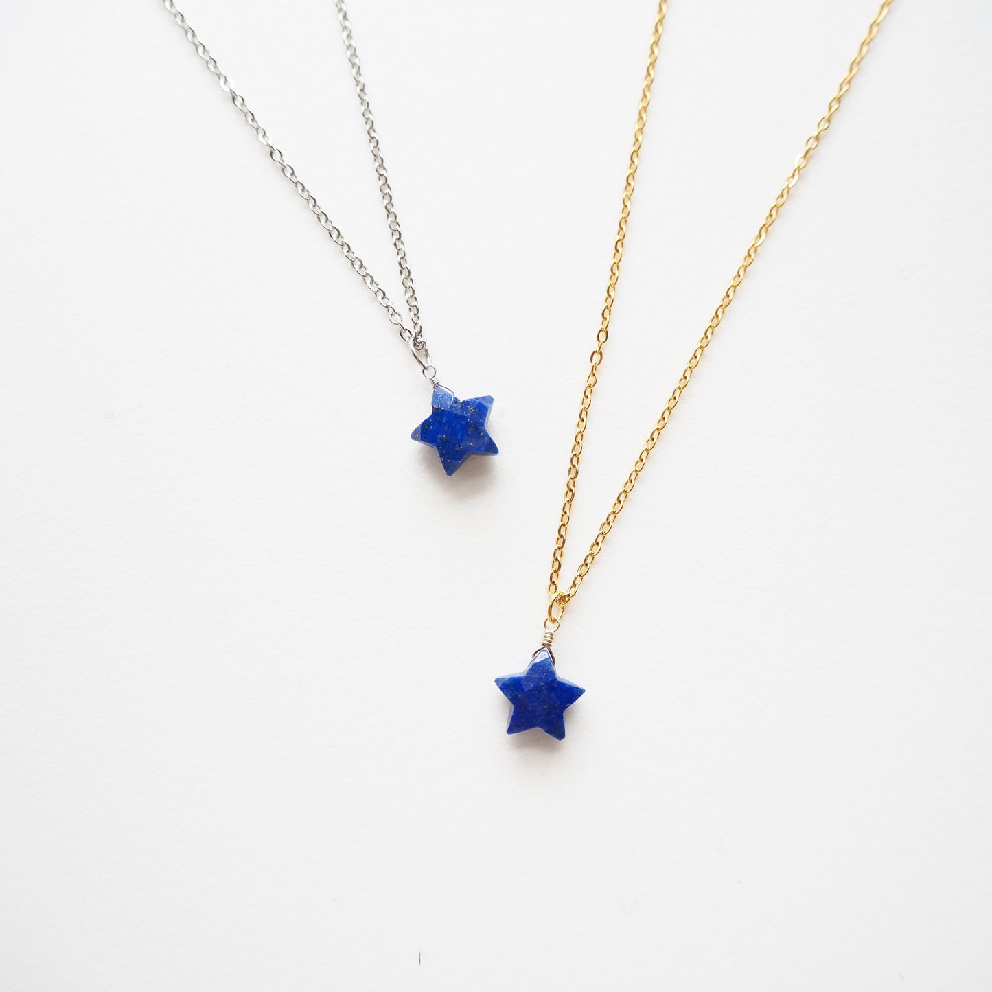 ラピスラズリ 星ペンダント/天然石アクセサリー