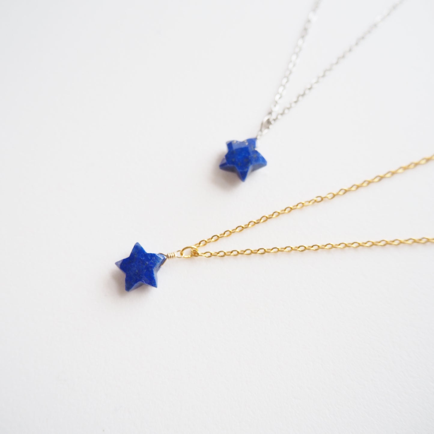 ラピスラズリ 星ペンダント/天然石アクセサリー