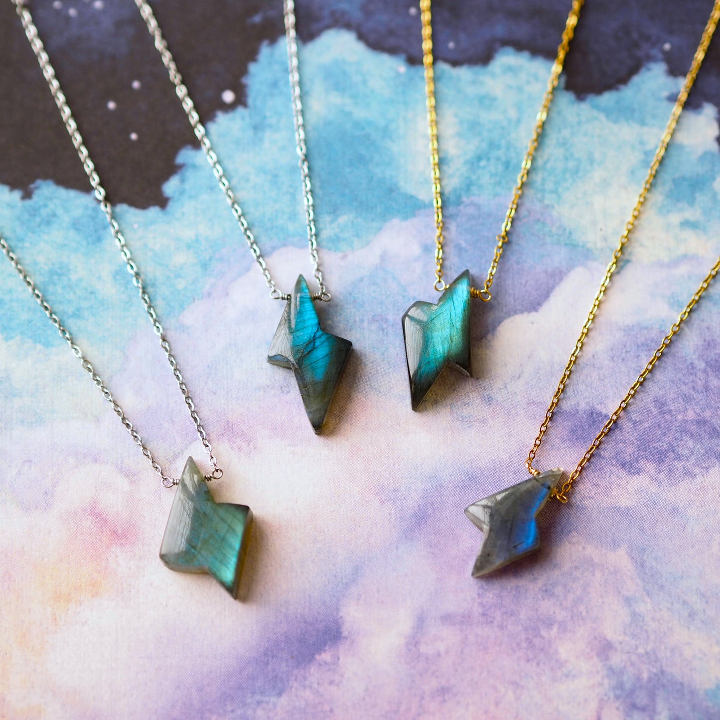 ―閃光 ―Lightning /天然石アクセサリー