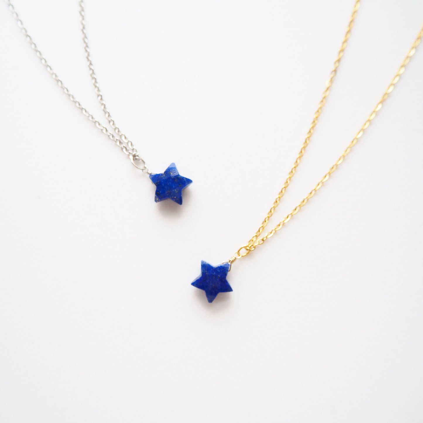 ラピスラズリ 星ペンダント/天然石アクセサリー