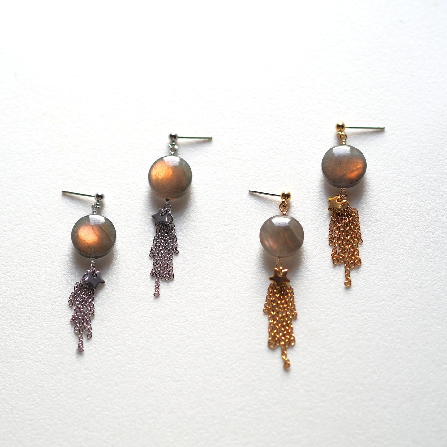 橙月―Orange moon―/天然石アクセサリー