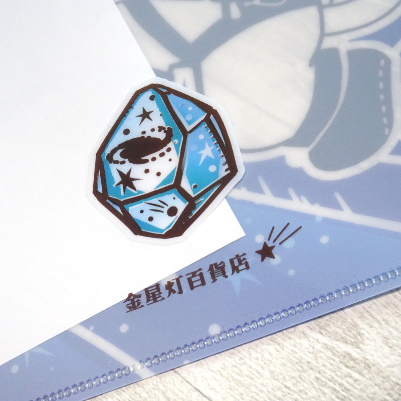 A4クリアファイル 2種セット なんと三角結晶宇宙