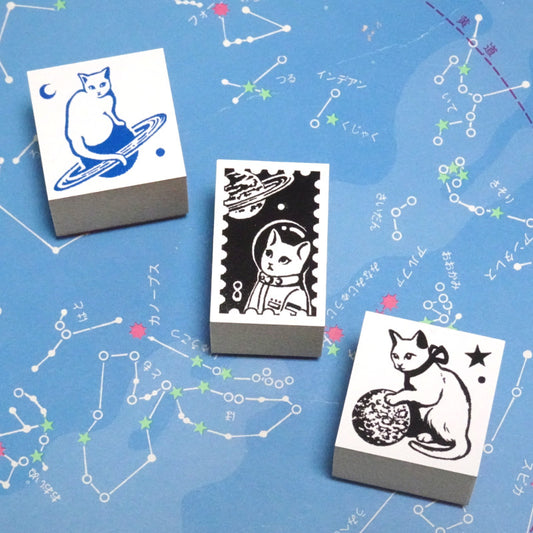 スタンプ 白猫マイカ3種セット