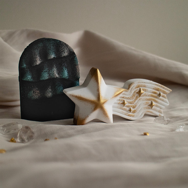 aurora sky stone | オーロラのアロマストーンオブジェ《香るインテリア》