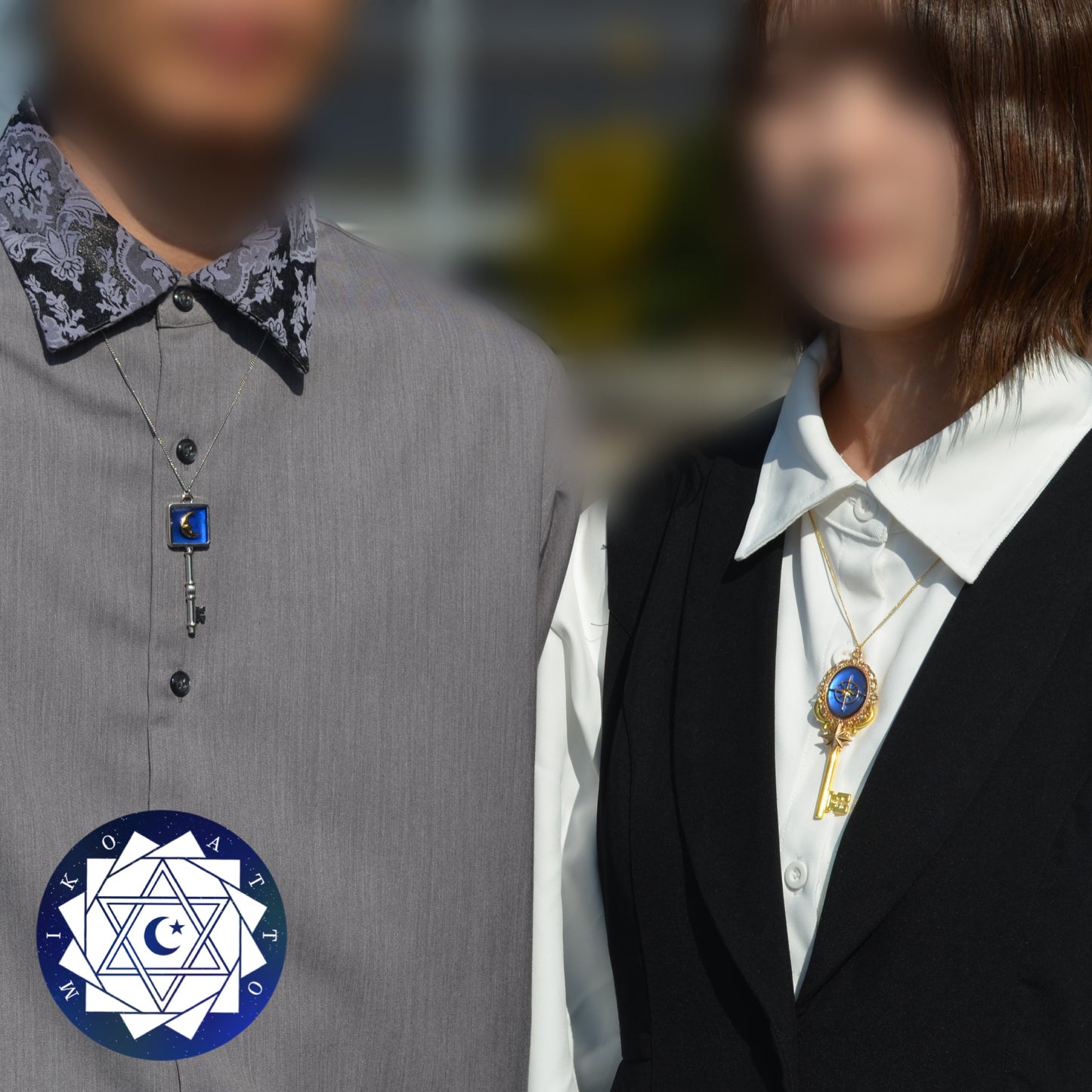 輝星鍵ネックレス