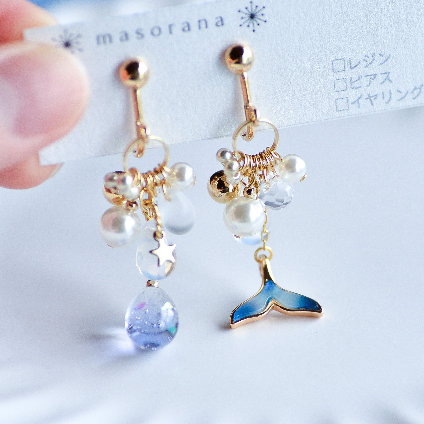 碧海の雫イヤリングorピアス