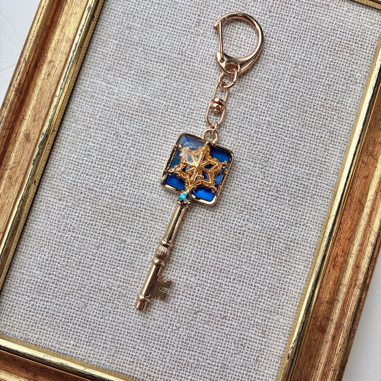 一等星の鍵キーホルダー