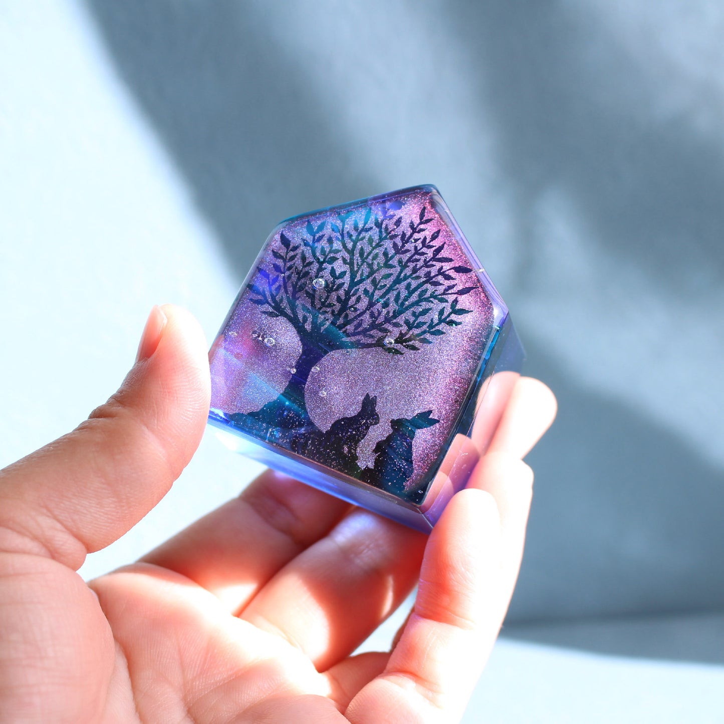 硝子オブジェ「エデン」~空想の庭~