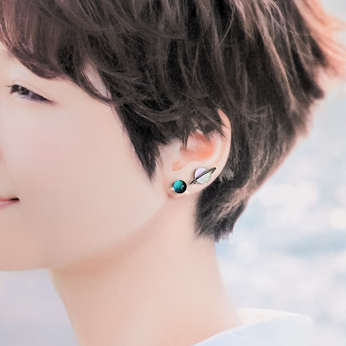 宙色 ピアス/イヤリング