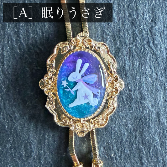 絵画ループタイ2