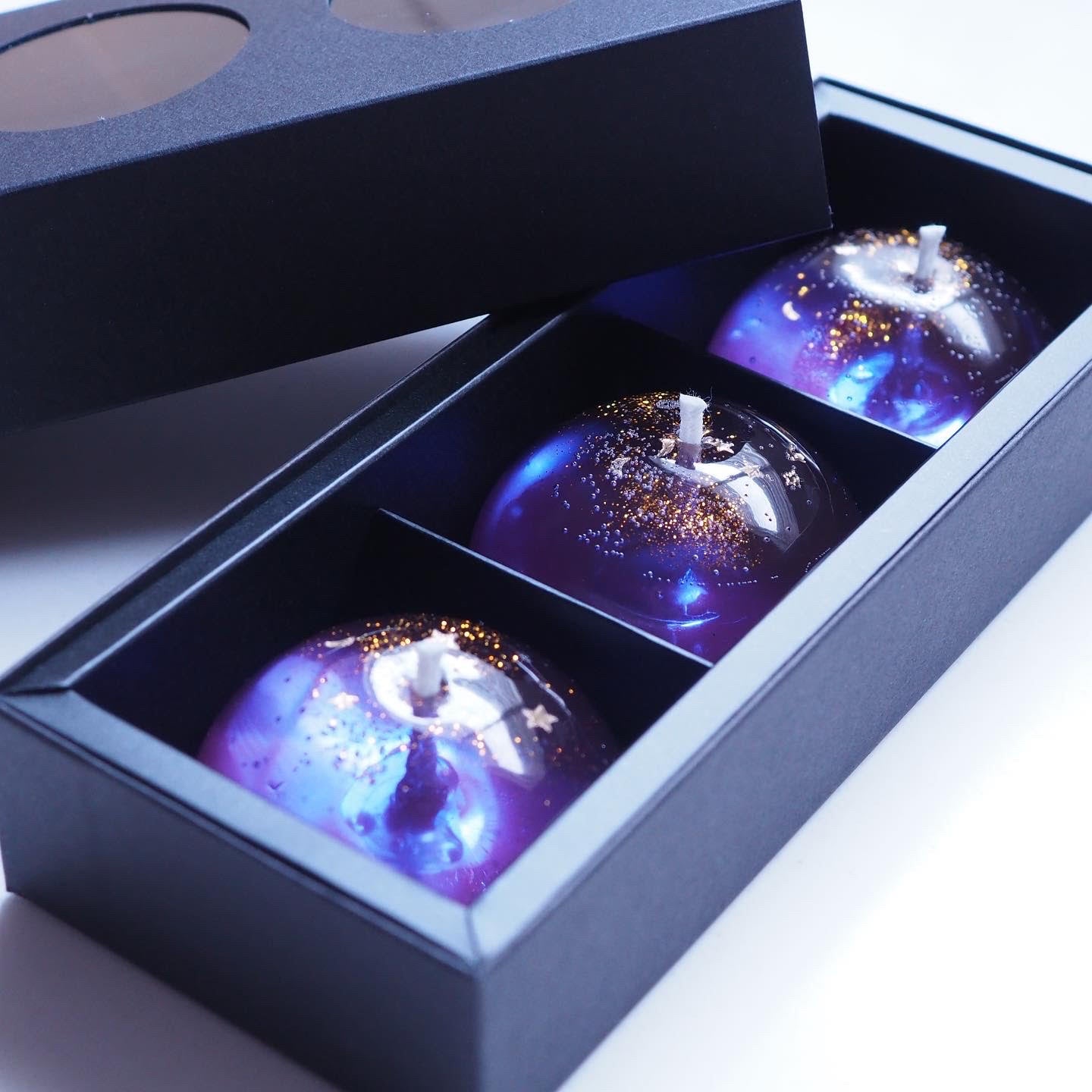 紫空(しくう)アロマキャンドル/金木犀