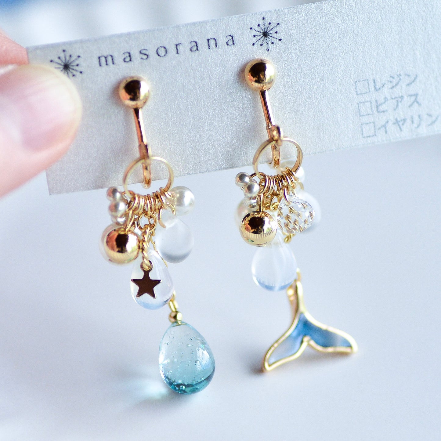 碧海の雫イヤリングorピアス