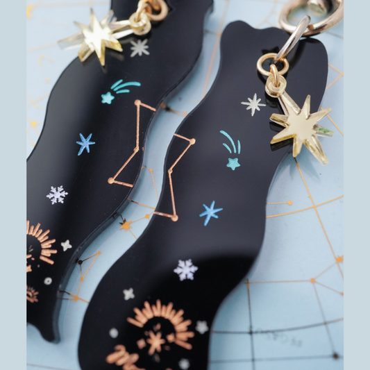 冬のオリオン座ペアキーホルダー