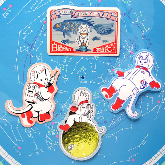 耐水ステッカー4種セット