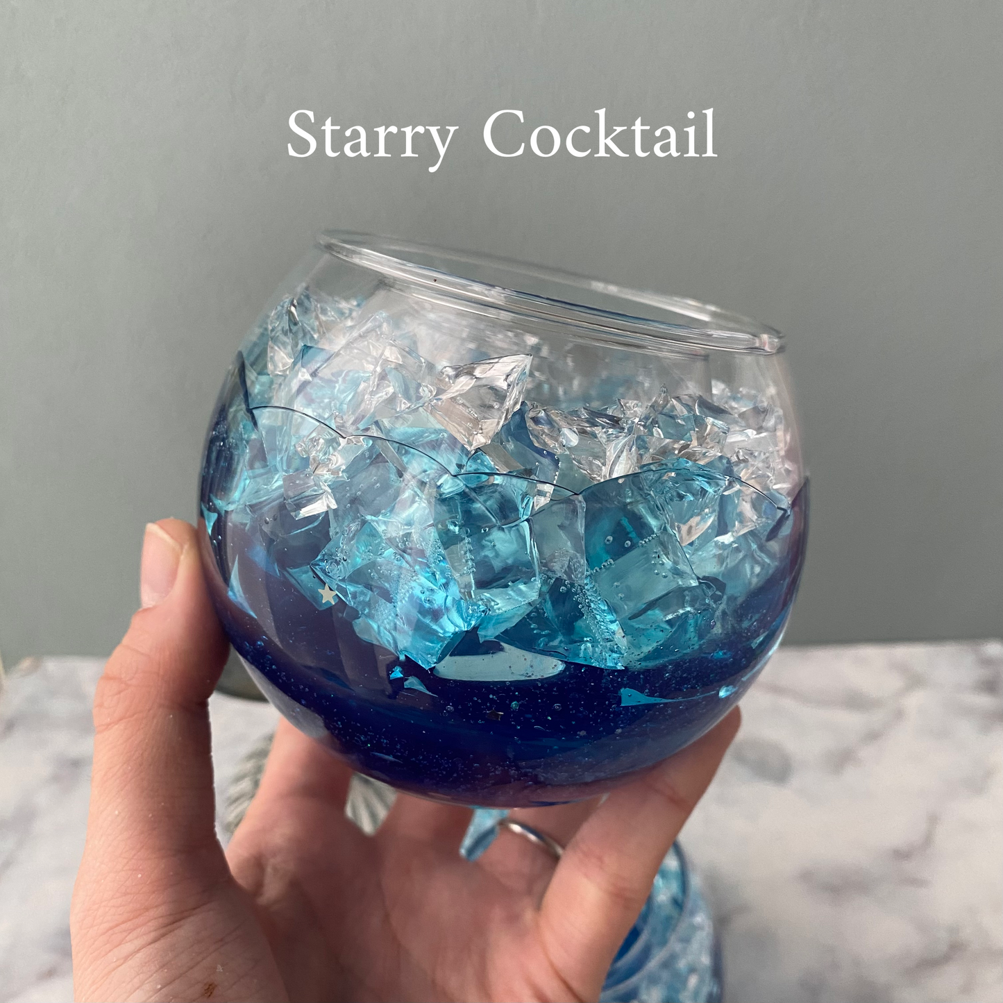 星降るカクテルランタン/LED付き