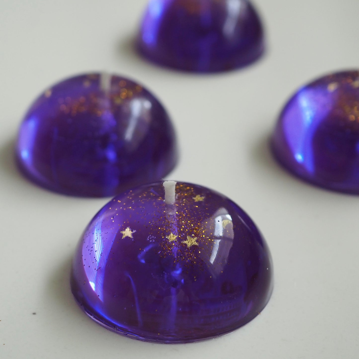 紫空(しくう)アロマキャンドル/金木犀