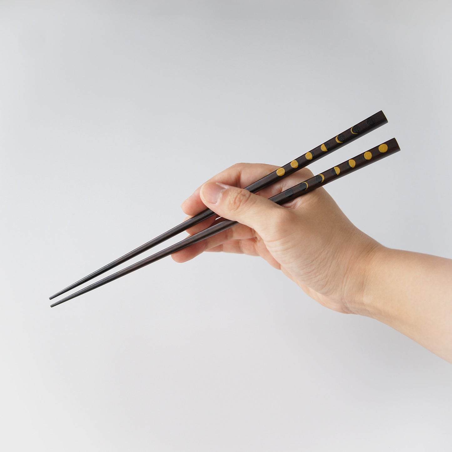 漆のお箸 月の満ち欠け