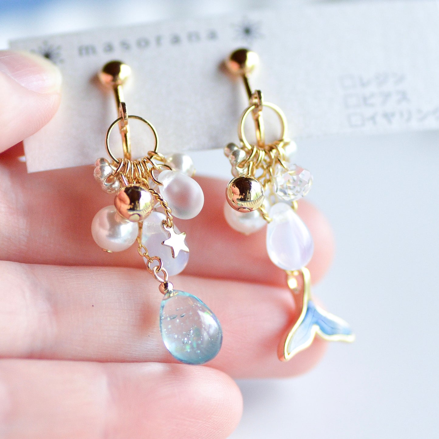 碧海の雫イヤリングorピアス