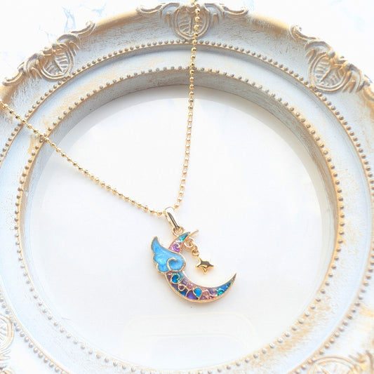 天使の月 ネックレス