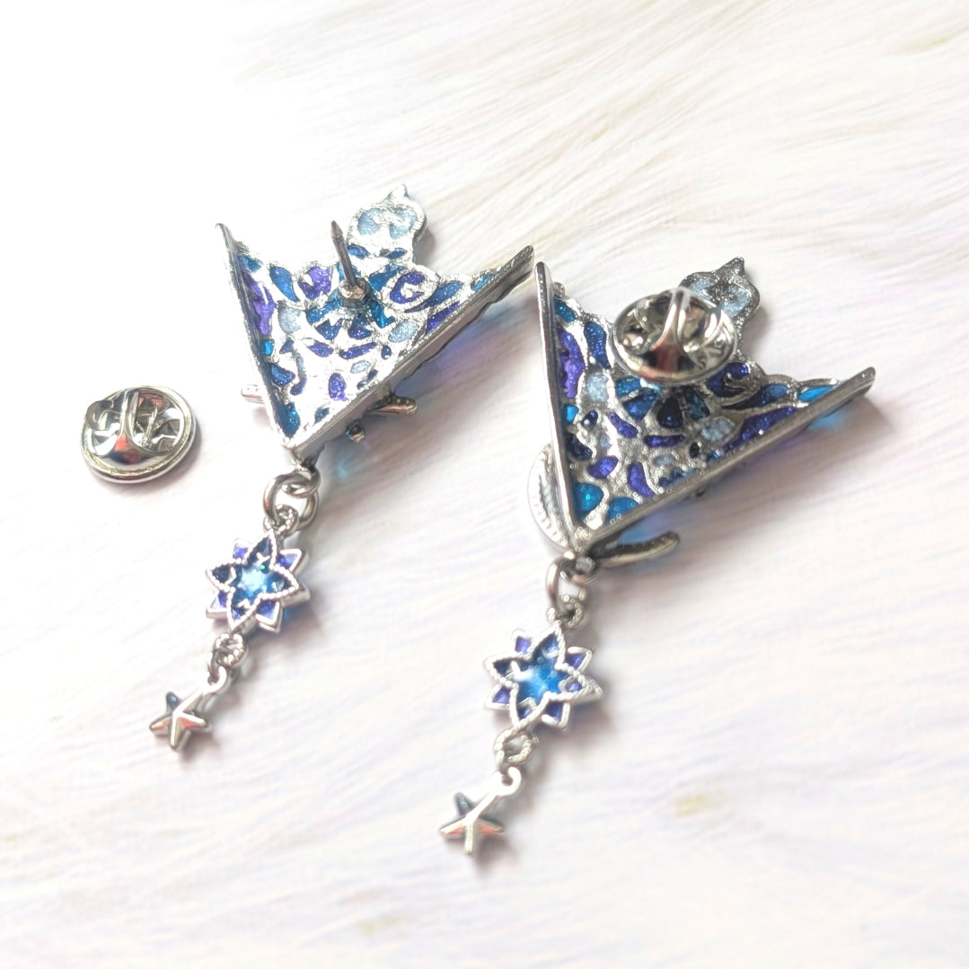 星月夜の襟飾り