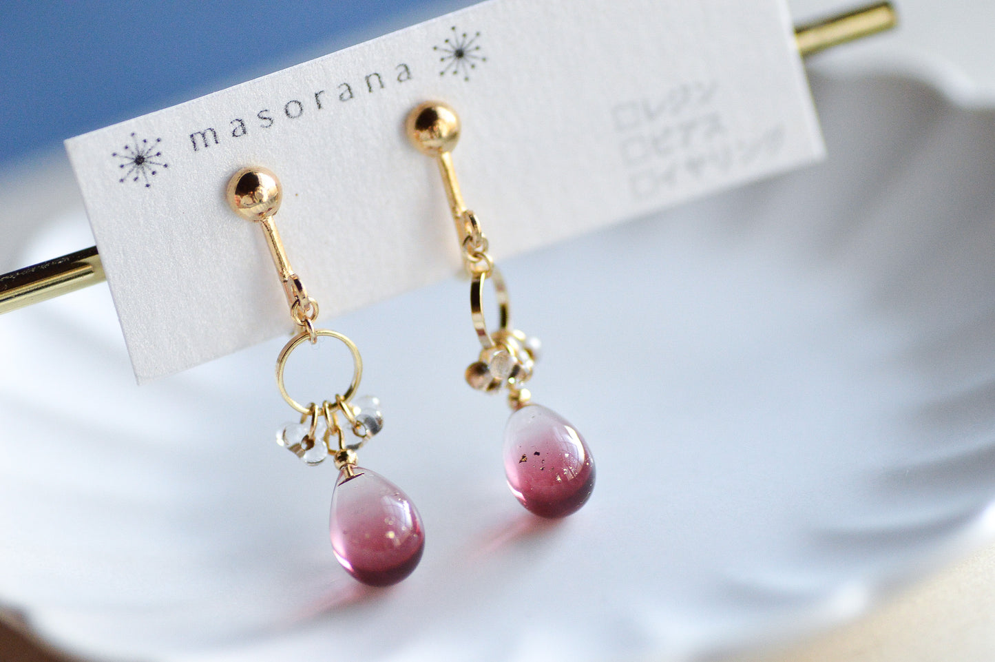 星灯の雫イヤリングorピアス