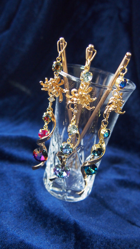 彼岸花のかんざし