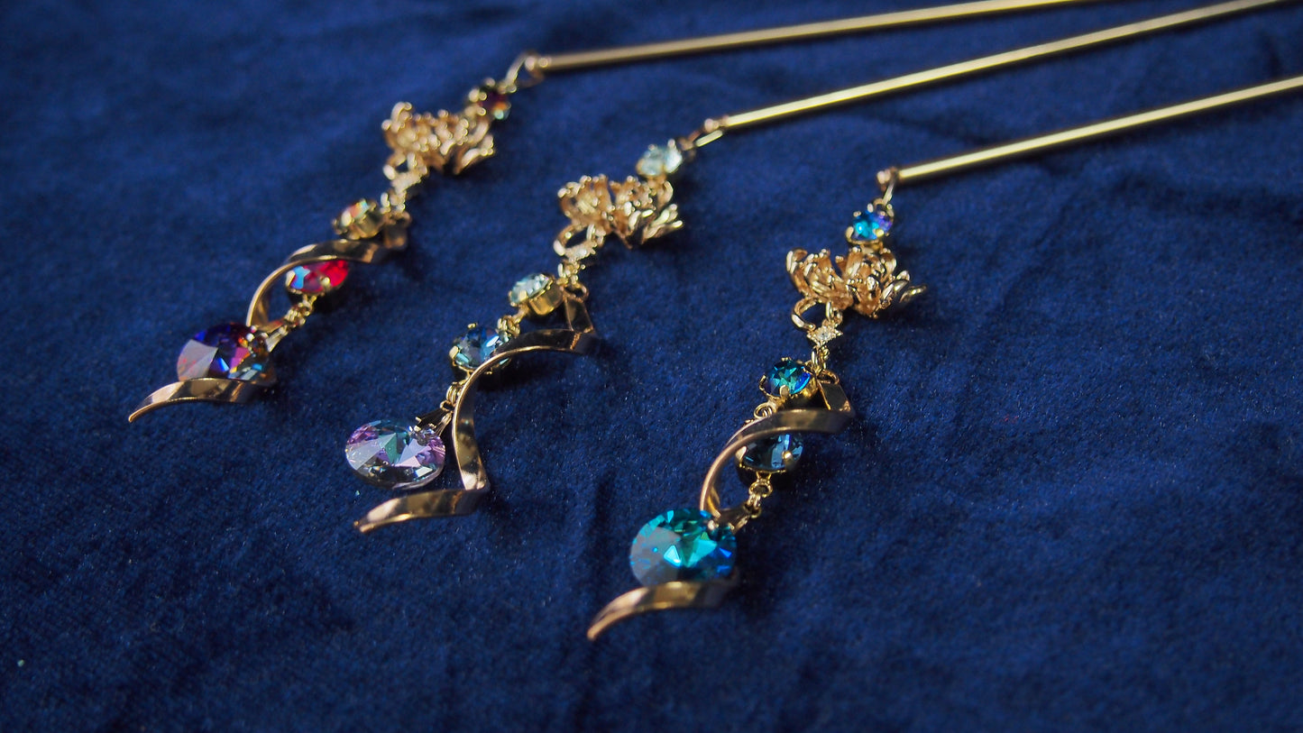 彼岸花のかんざし