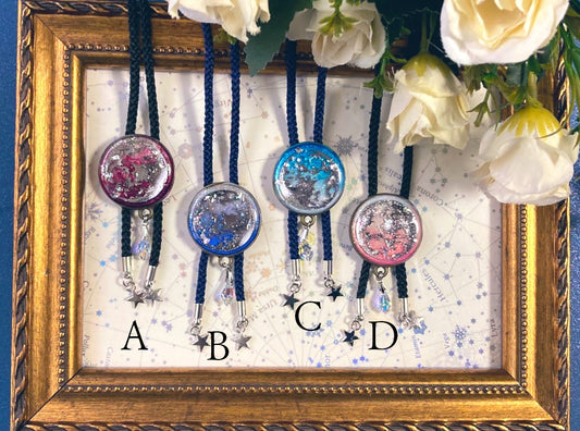 満月ループタイ 銀