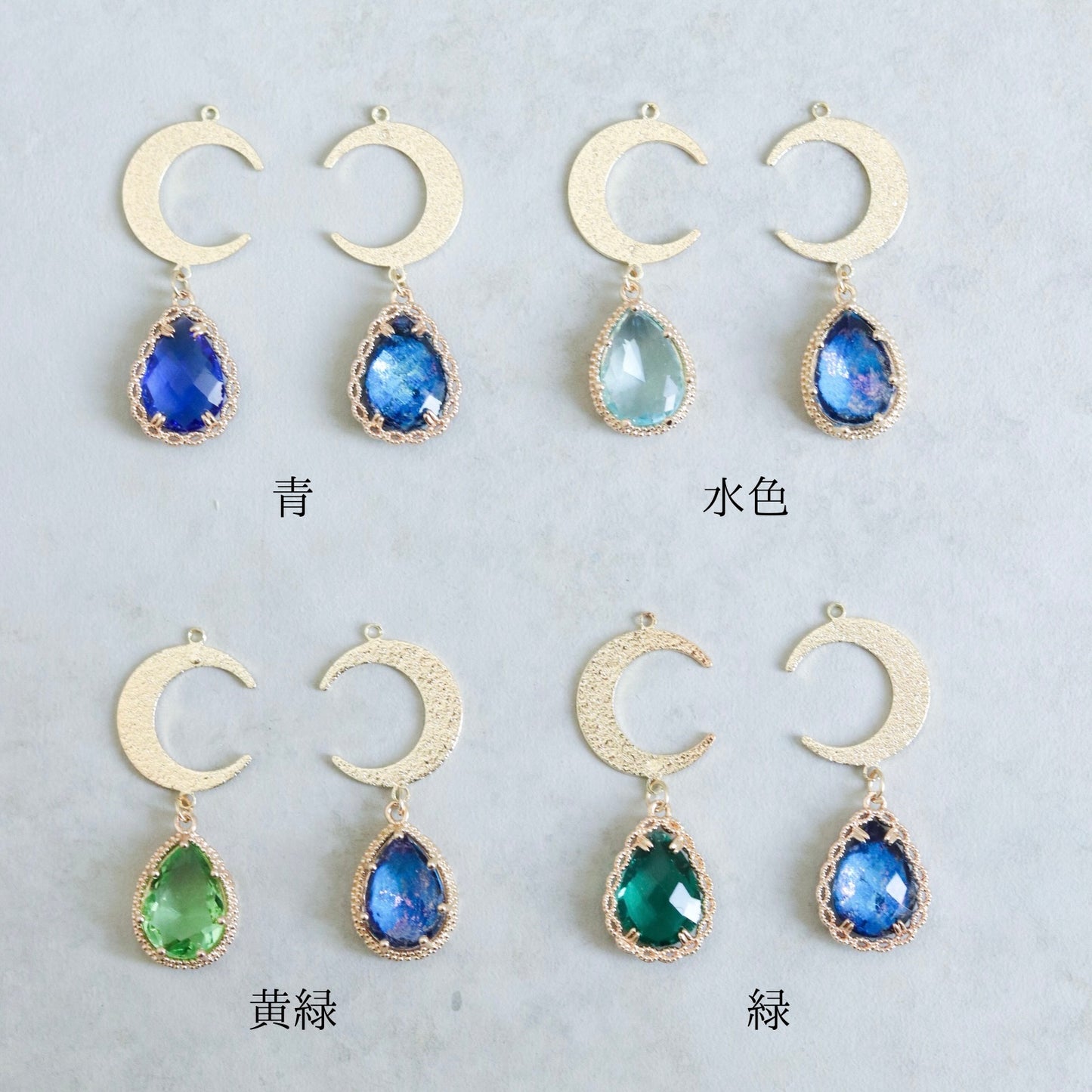 Luna spell ピアス/イヤリング