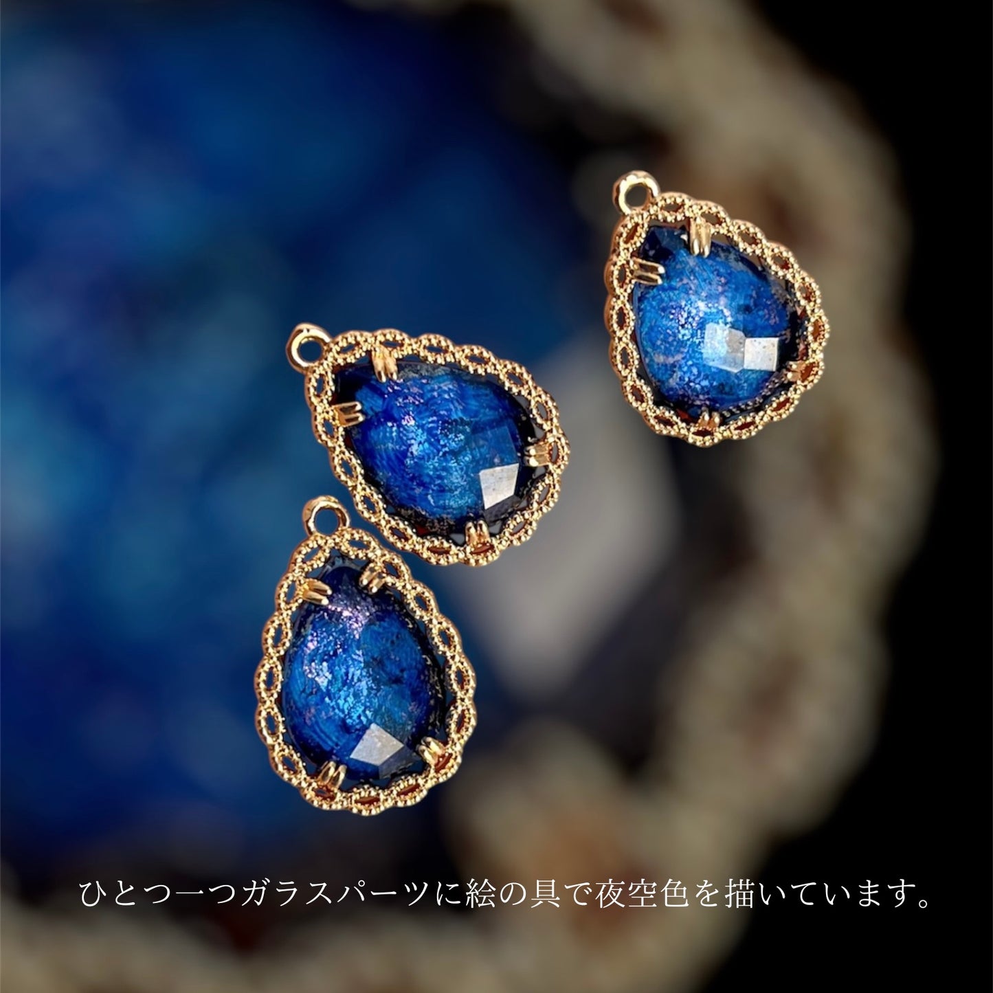 Luna spell ピアス/イヤリング