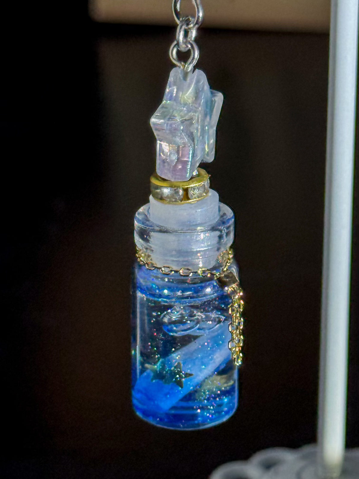 宇宙に向けた漂流ボトルー耳飾りー