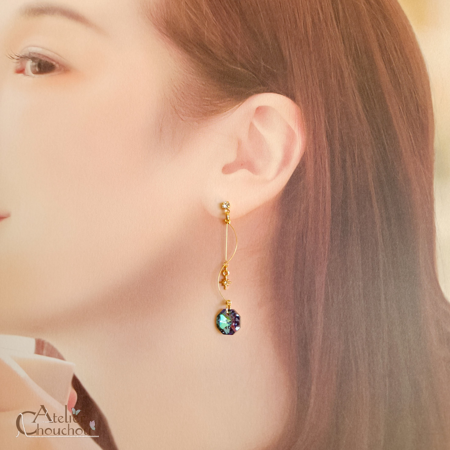 1粒の煌めきイヤリング&ピアス