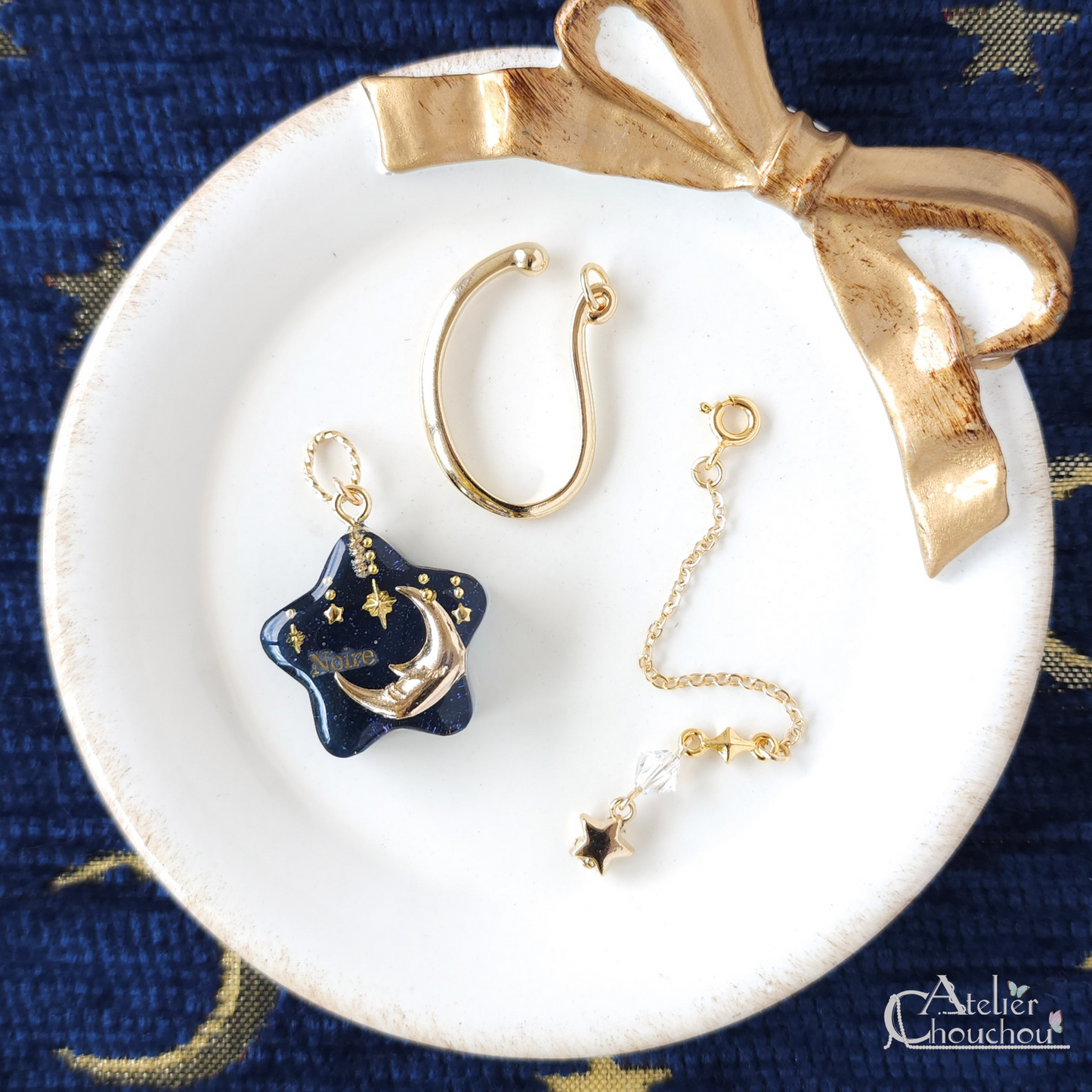 ぷっくりエトワールイヤーフック