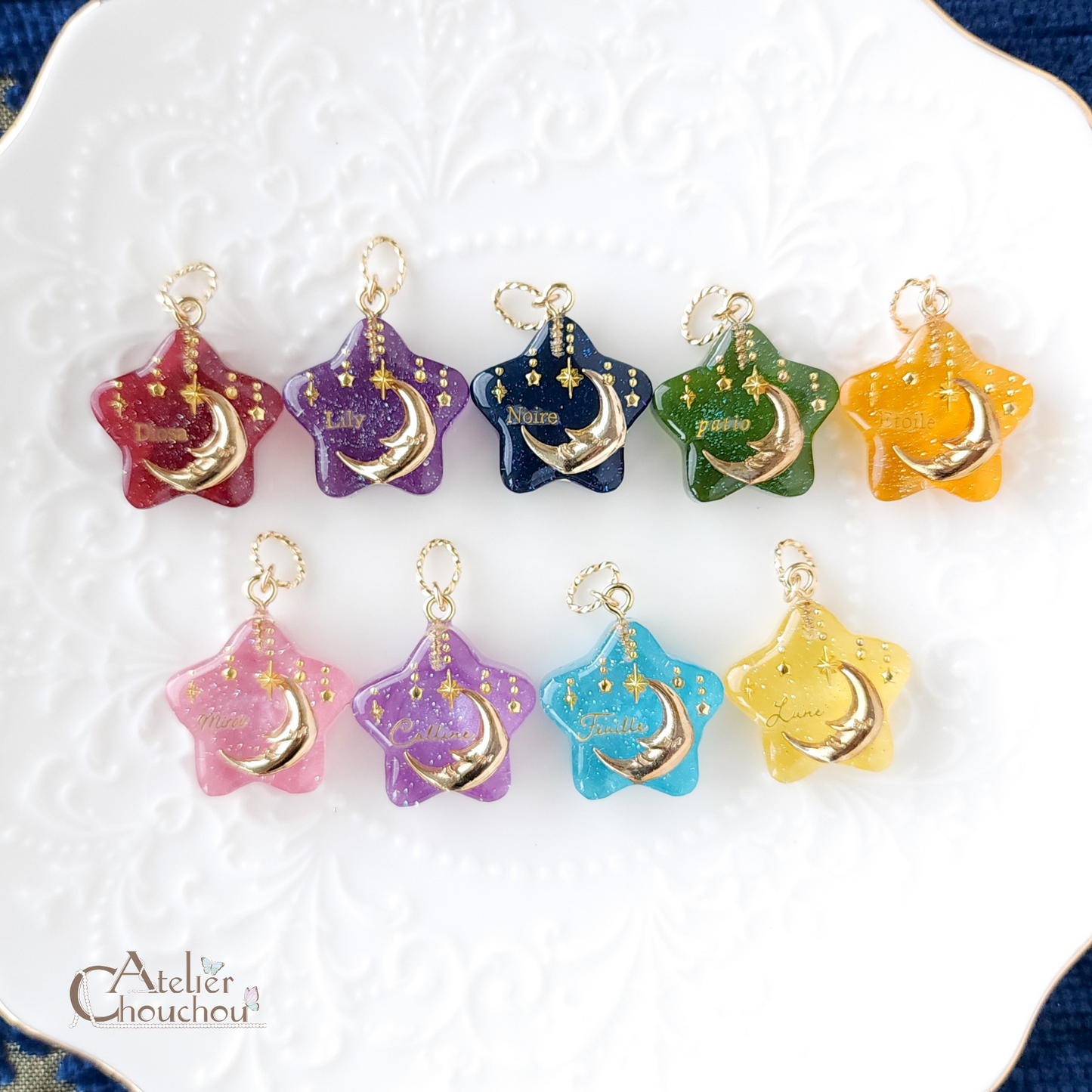 ぷっくりエトワールイヤーフック