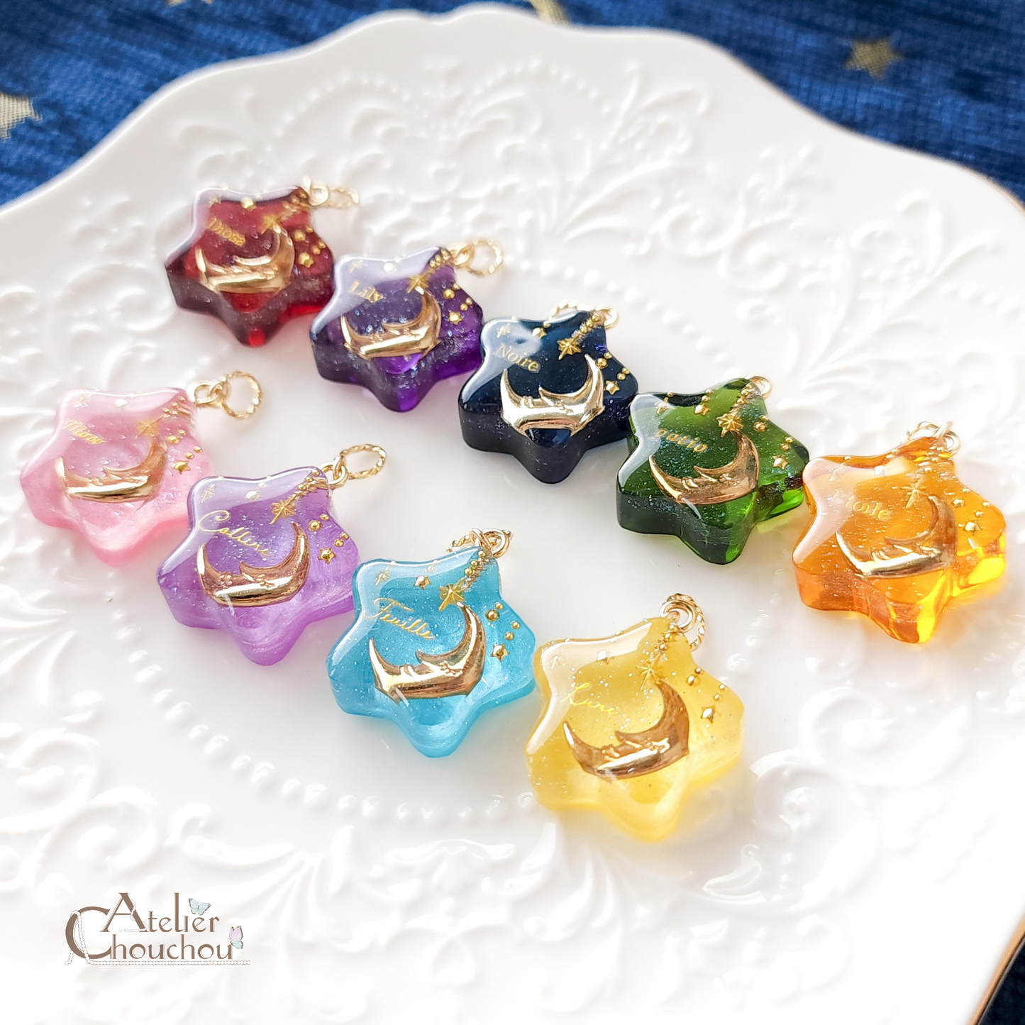 ぷっくりエトワールイヤーフック