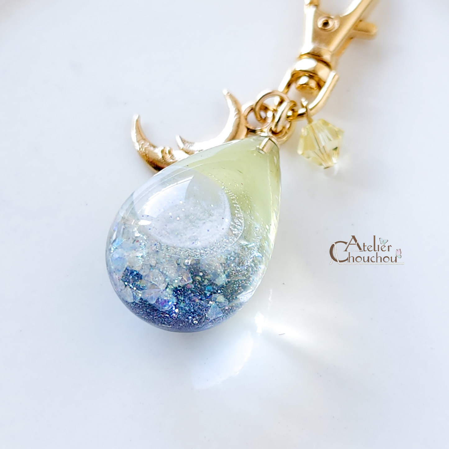 【宙フェス限定】gradation drop《月夜》キーホルダー