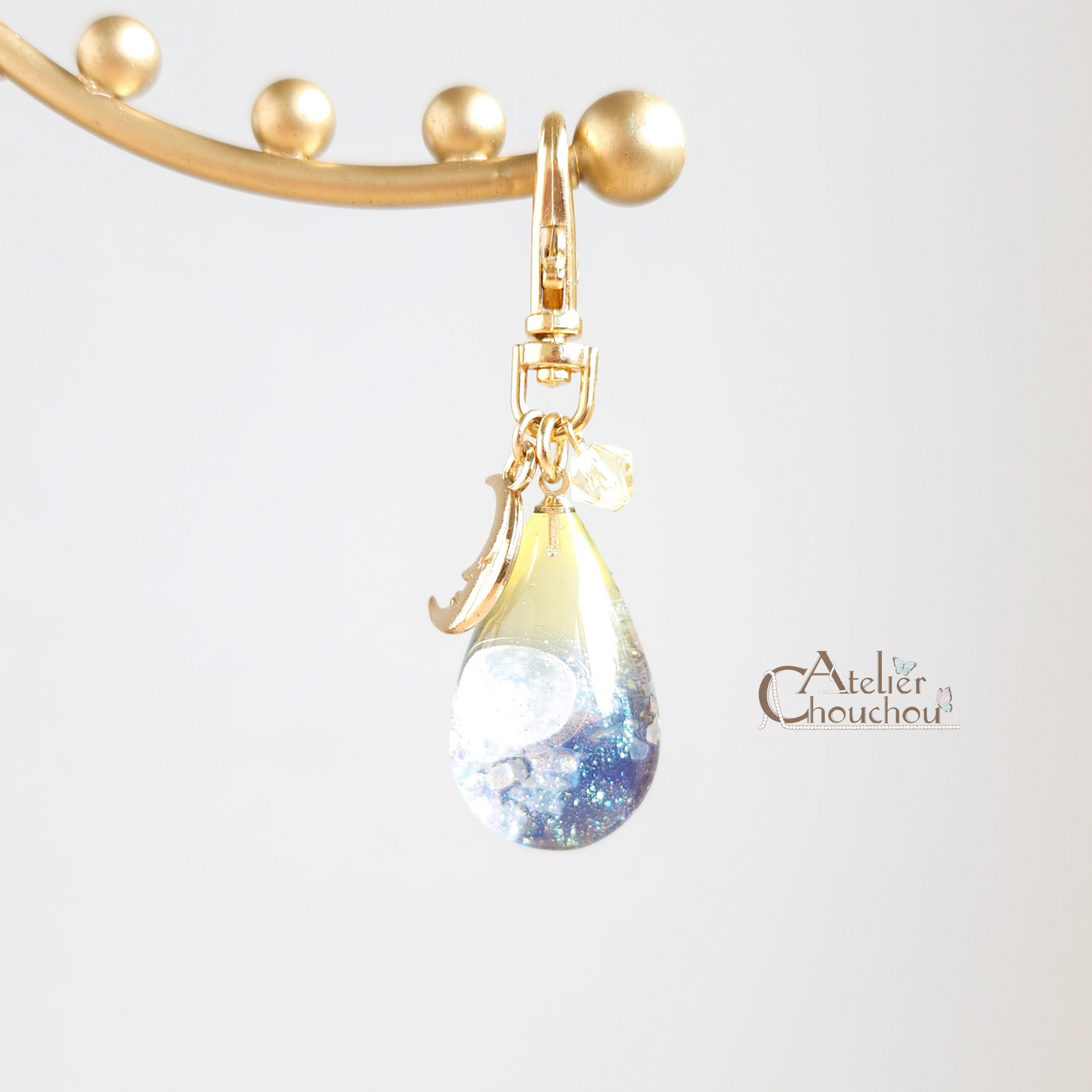 【宙フェス限定】gradation drop《月夜》キーホルダー