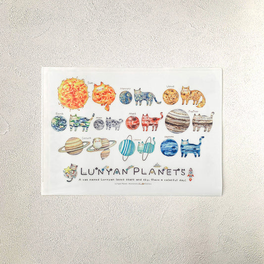 クリアファイル A4・Lu*nyan Planets