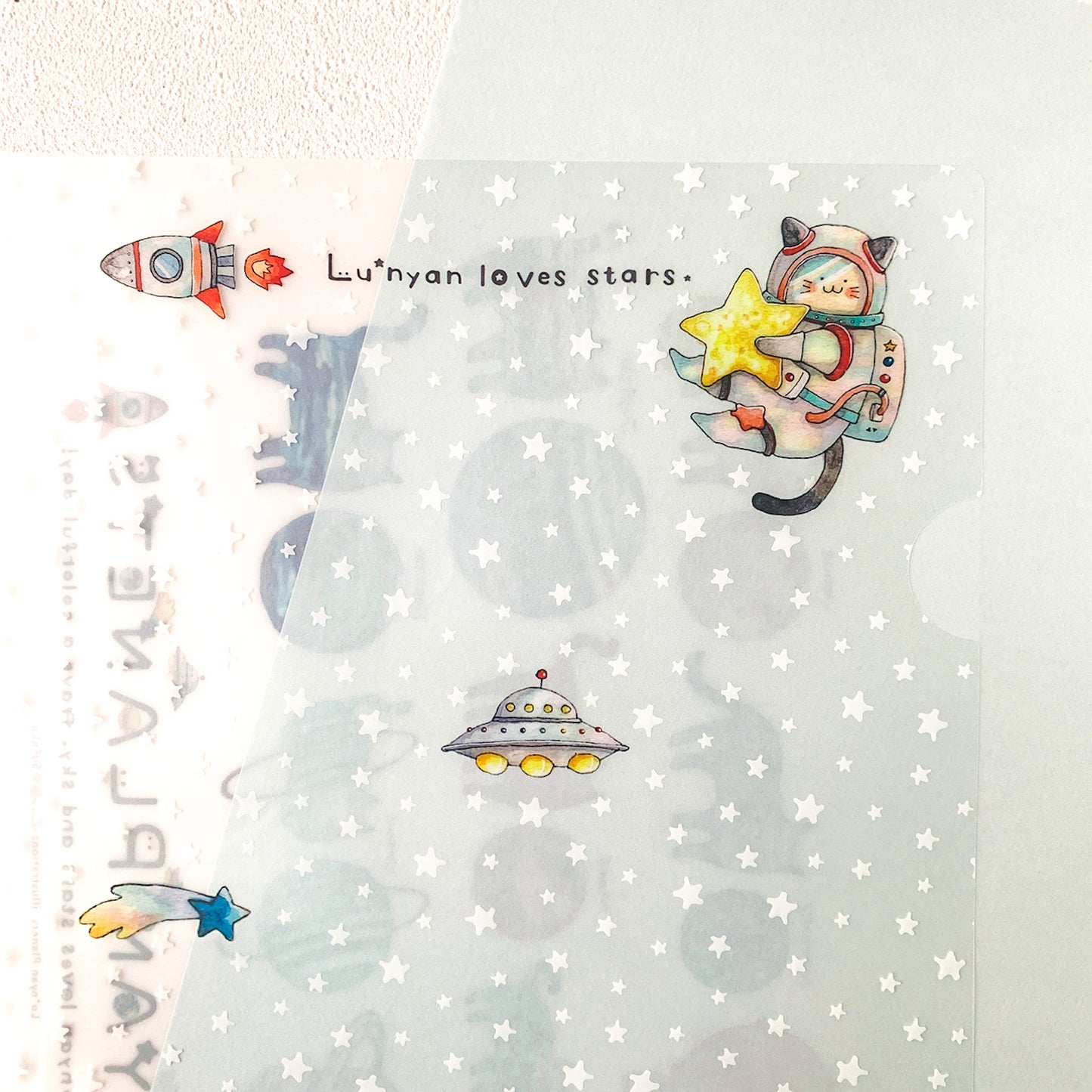 クリアファイル A4・Lu*nyan Planets