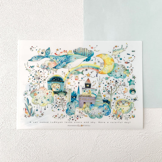 クリアファイル A5・Uunder Water Land