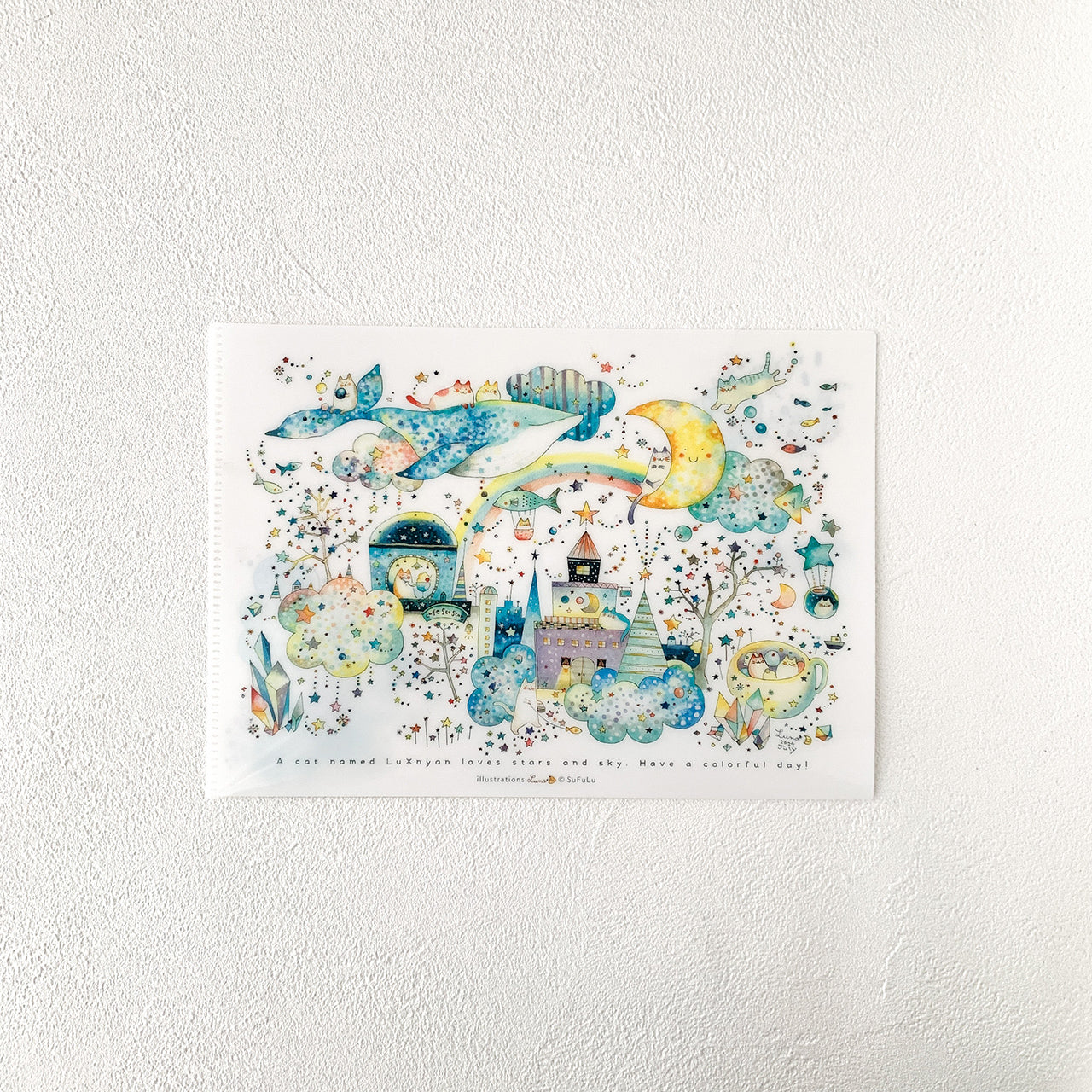 クリアファイル A5・Uunder Water Land