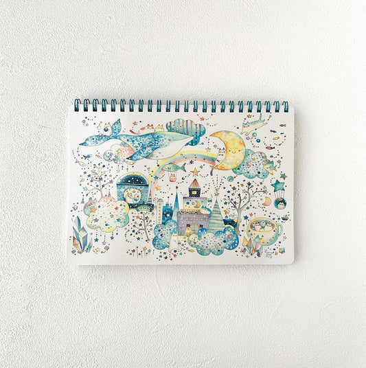 クロッキー帳 A5・Uunder Water Land