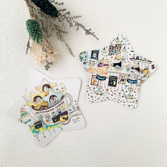 星形コースターセット