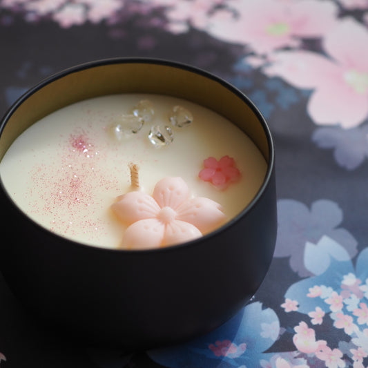 宵桜 アロマソイキャンドル