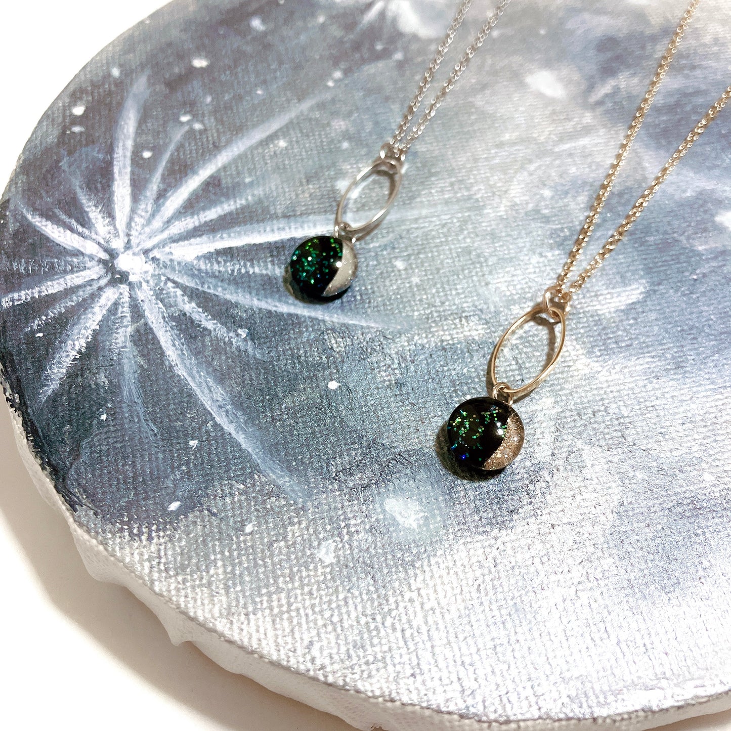 三日月の夜に ネックレス