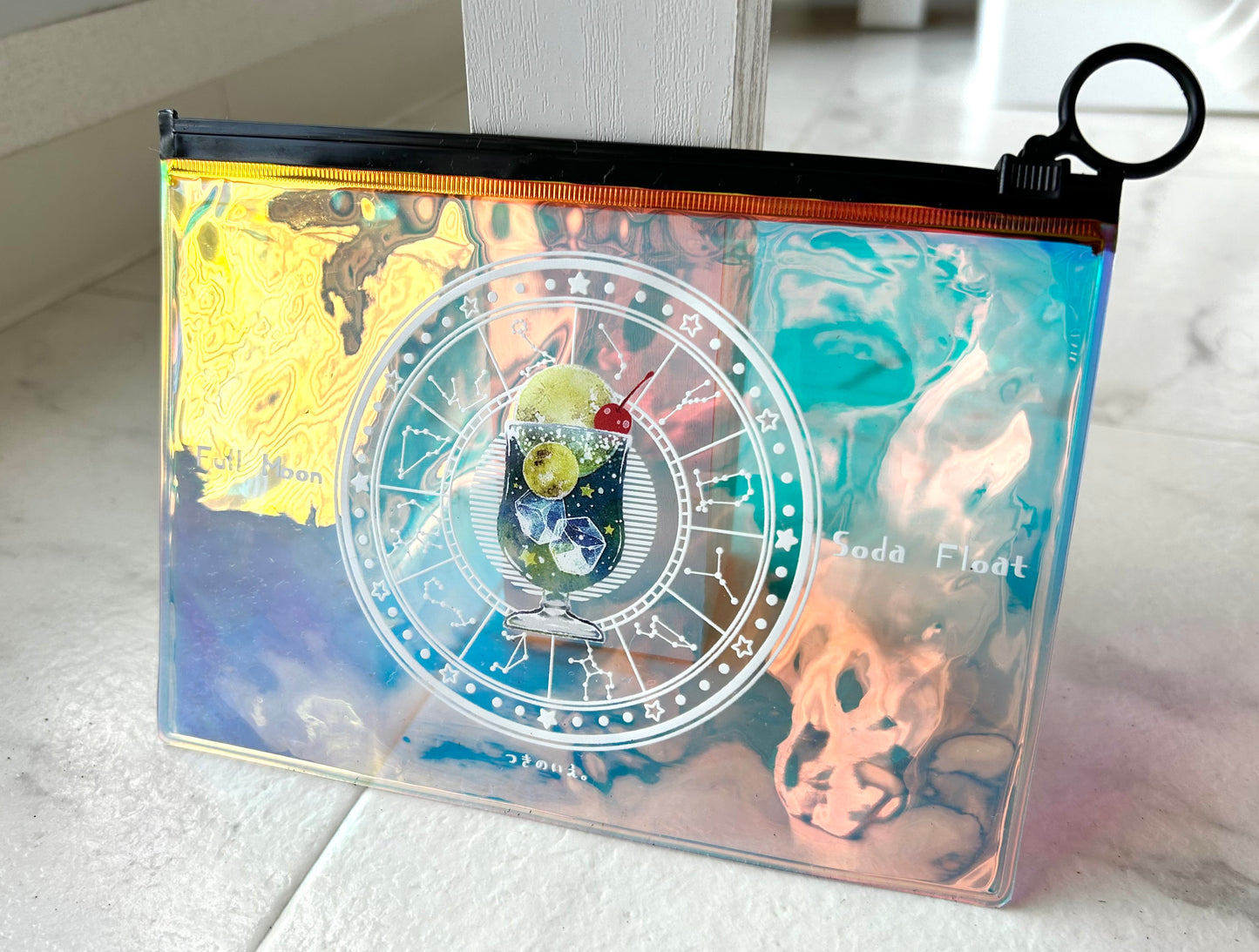 オーロラポーチ*満月のクリームソーダ