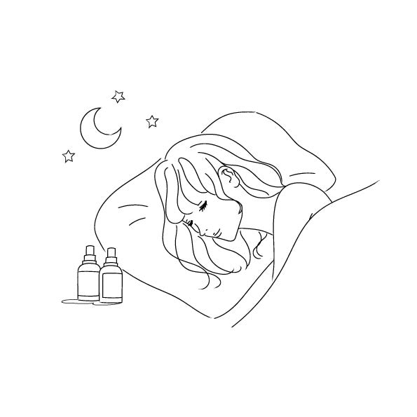 花々が甘美に香るピローミスト《Cleopatra》|天然精油・濃厚なローズの香り